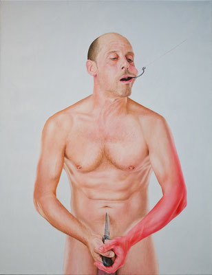 The Fish, 2018, Öl auf Leinen, 130/100cm, 