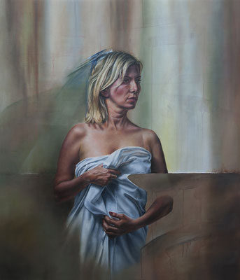 Katalina #2, 2021, Öl auf Leinen 105x90cm, 