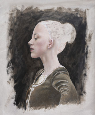 Lucy 2,2019, Öl auf Leinen, 60/50cm, 1900€