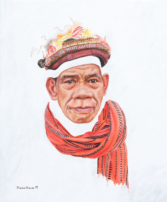 Philippinen, 2020, Öl auf Leinen 60x50cm, 