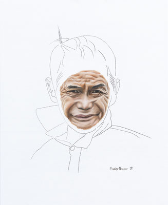 Vietnam, 2019, Öl auf Leinen 60x50cm, 