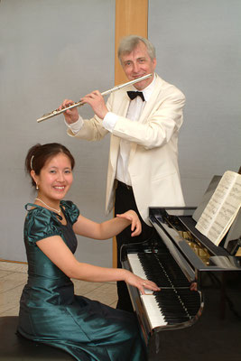 Duo Klaus-Peter Riemer(Querflöte), Miyuki Brummer(Klavier)  デュオ　クラウス　ペーター・リーマー（フルート）＆ブルマー美由紀（ピアノ）　