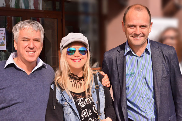 Hans, Magda and Florin