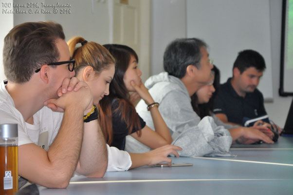 Students during courses in Lapus