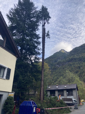Smontaggio, Gerra Verzasca