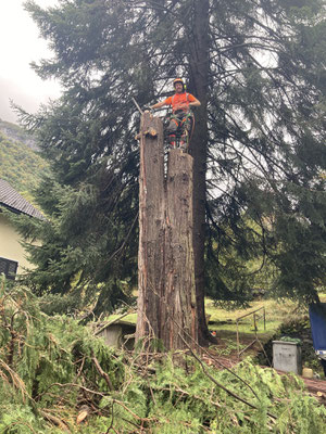 Smontaggio, Gerra Verzasca