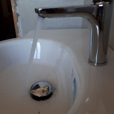 Warm water