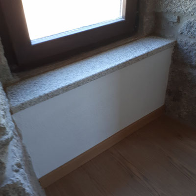 stenen vensterbank slaapkamer