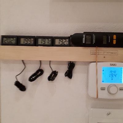de digitale thermometers
