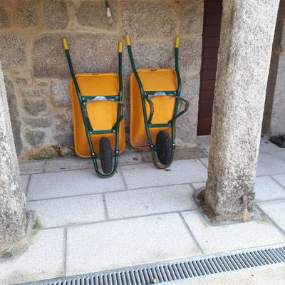 de kruiwagensparkeerplaats