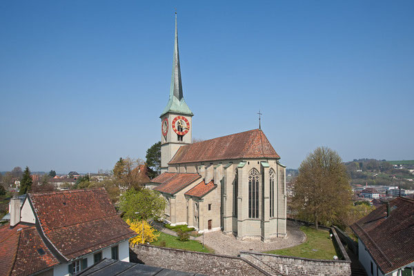 Stadtkirche Burgdorf, Schweiz. Kunstführer GSK