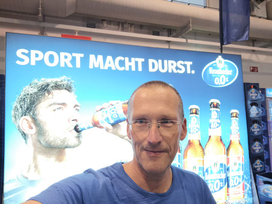 ... alkoholfreies Weizen zum Probieren