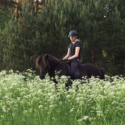 Klara Alexandersson jobbar heltid här
