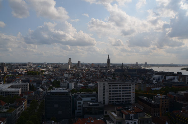 Antwerpen von oben