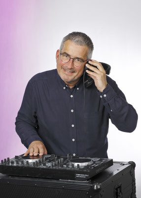 Fotoshooting mit DJ Frank Schlößer aus Nideggen