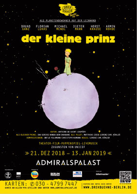 2018-2019 Der kleine Prinz, Drehbühne Berlin, Admiralspalast Berlin