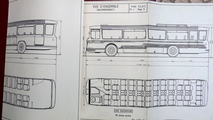 Extrait notice technique années 1960 (collection Gaudin)