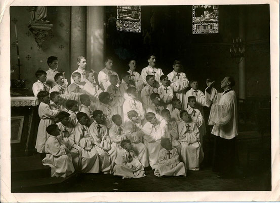 Photo de la manécanterie 1948 : collection Jacques Boinais