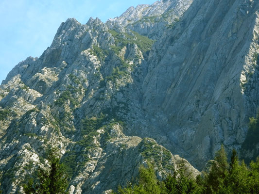 Blick in die Dambergerroute