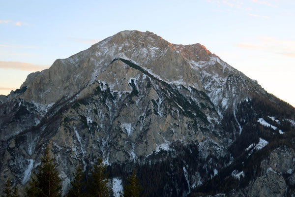 auch die Nordseite des Gössecks böte Möglichkeiten für ein Abenteuer