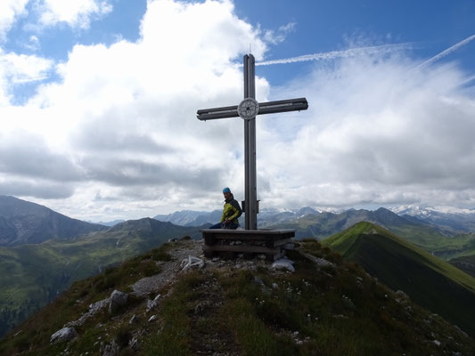 am Gipfel des Weißgrubenkopf
