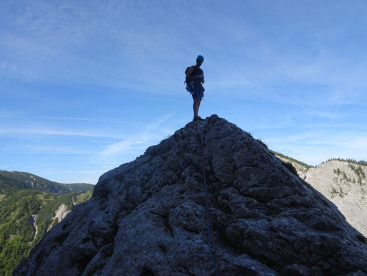 auf dem "Spitz" bei der Scharte