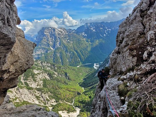 Ende der 5. Seillänge