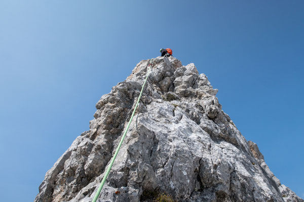 weiter am Grat zum Ostgipfel