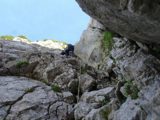 in der 4- Seillänge