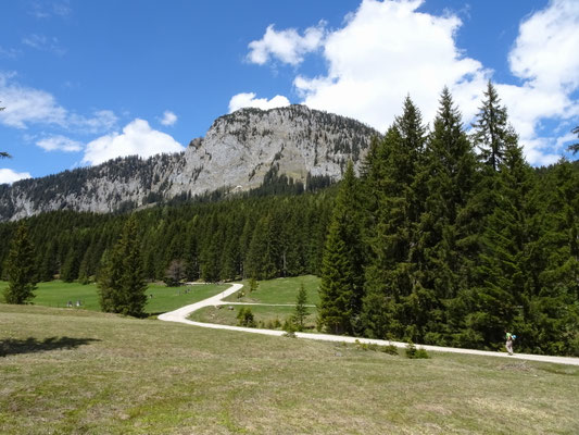 Blick zur Hochtausing Südwand