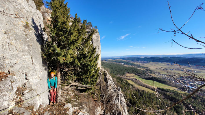 am Ende der 3. Seillänge