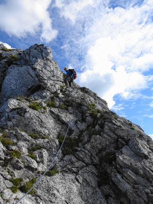 7. Sl, Ausstiegsseillänge