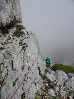 Ende 1. Seillänge