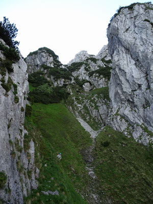 Nordschlucht oberer Teil