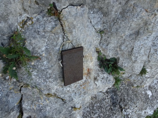 die leider leere Wandbuchkassette