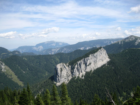 Blick zur Großen Burgwand