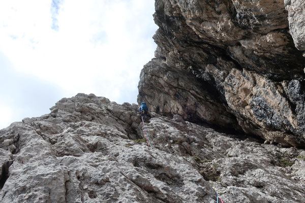 in der 3. Seillänge
