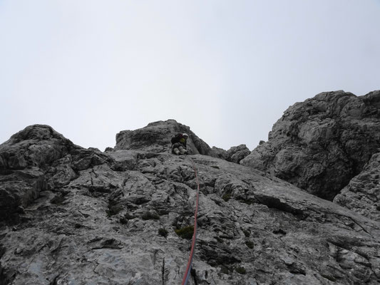4. Sl, unterhalb der Plattenrampe