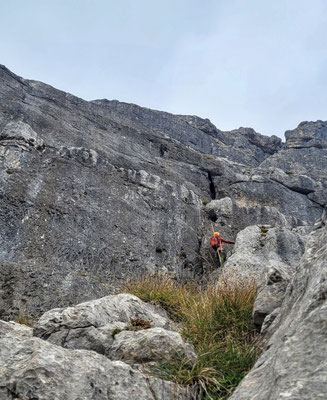 die 2. Seillänge
