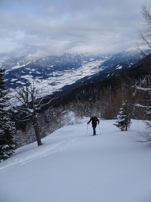am Kamm, Blick ins Paltental