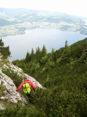 am Beginn der Nordschlucht