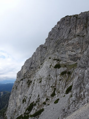 Südwand von der Geröllrinne