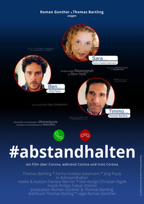 Filmposter "#abstandhalten" 2020