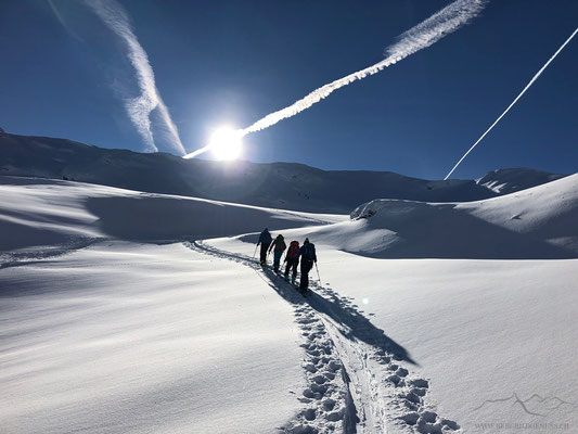 Wiederaufstieg zum Hagelstock (Photocredit Petra)