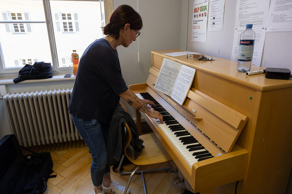 Vorbereitungen Musical Motz & Arti am SAF Kirchheim
