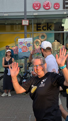 Das SAF Kirchheim beim Sponsorenlauf des AKB Kirchheim