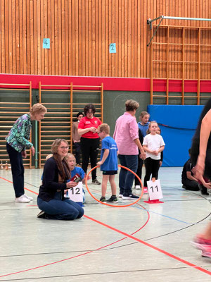 Das SAF Kirchheim beim Sportfest der Begegnung in Kirchheim Ötlingen