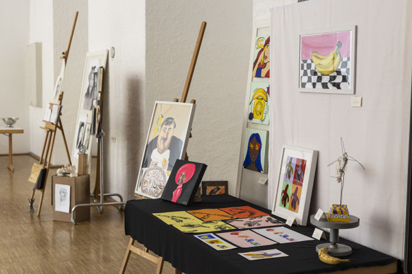SAF Kirchheim - Vernissage der Kunstkurse im Mai 2024