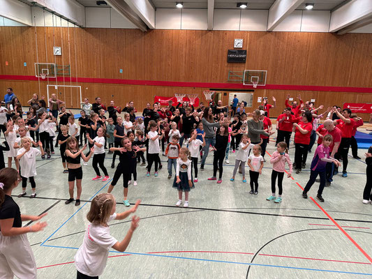Das SAF Kirchheim beim Sportfest der Begegnung in Kirchheim Ötlingen