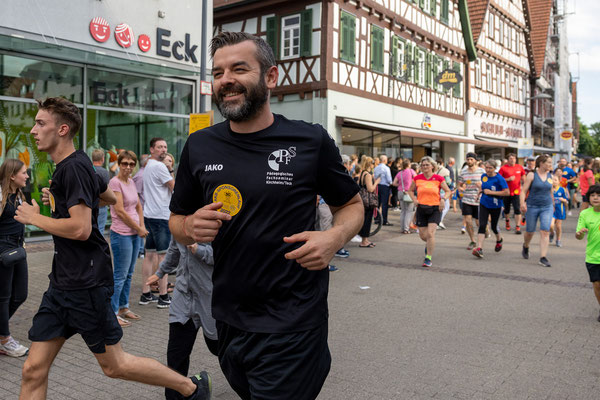 Das SAF Kirchheim Team beim AKB Lauf in Kirchheim unter Teck